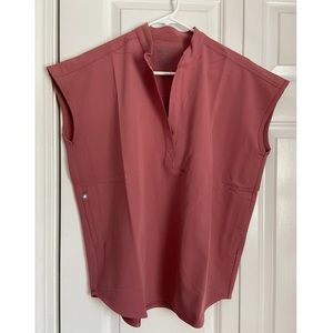 NEW Figs Mauve Rafaela Scrub Top Limited Edition